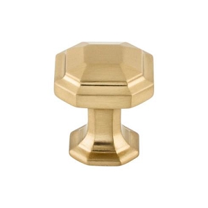 Top Knobs TK286HB Chareau Emerald Pull 1 1/8 Inch CC Honey Bronze